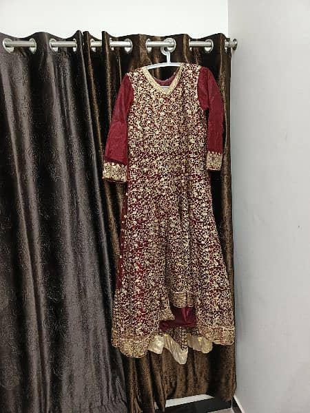 Bridal Dress, Bridal Maxi / Sharug / Lehnga Dupatta 1