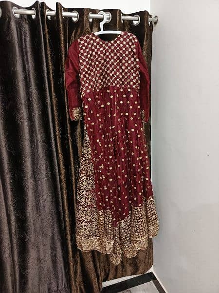 Bridal Dress, Bridal Maxi / Sharug / Lehnga Dupatta 2