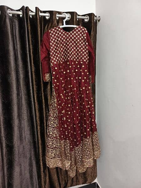 Bridal Dress, Bridal Maxi / Sharug / Lehnga Dupatta 3