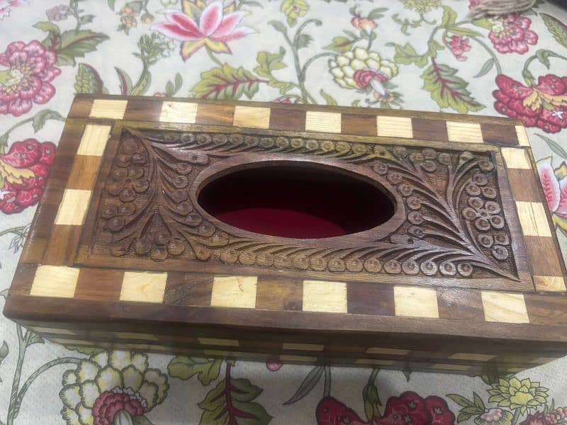 Wooden Tissue Boxes 1