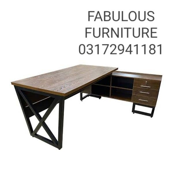 executive table'office centre table' workstation table 3