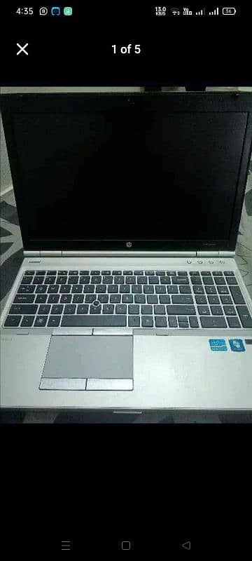 laptop hp elitebook 8560p i7 second gen 0