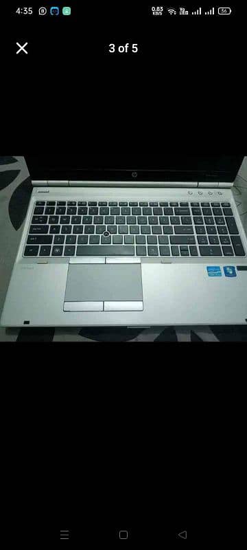 laptop hp elitebook 8560p i7 second gen 2