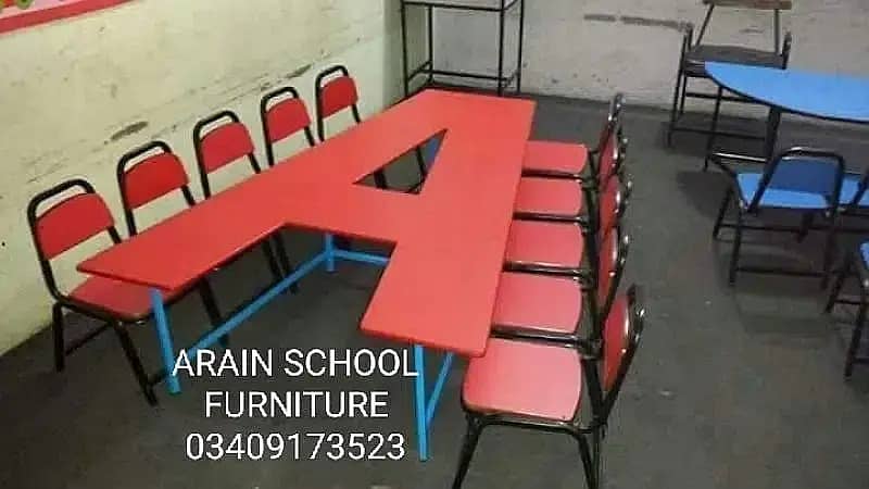 School furnitureSchool chair/Desk/Bench/Chair table/Chairs 14