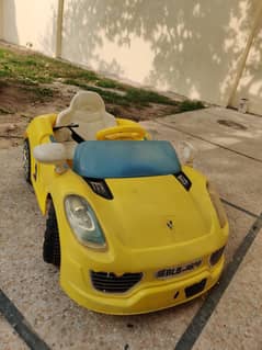 yellow car