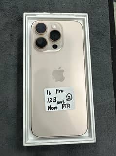 IPHONE 16 PRO 128 GB NON PTA