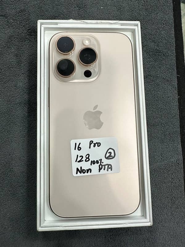 IPHONE 16 PRO 128 GB NON PTA 0