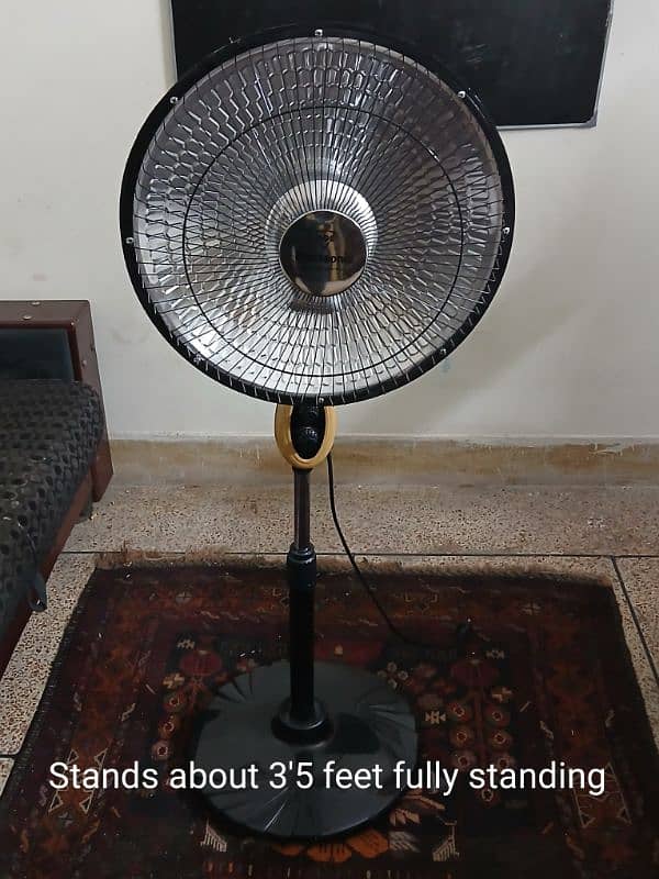 Stand Electric Carbon Heater 1