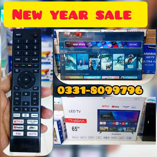 NEW YEAR DHAMAKA !!! DISPLAY 48 INCH SMART ANDROID UHD LED TV 0