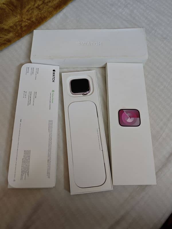 Apple watch series 9 41 mm pink 1