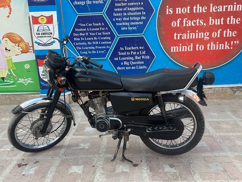 honda 125 19 model with original tanky tapy 2