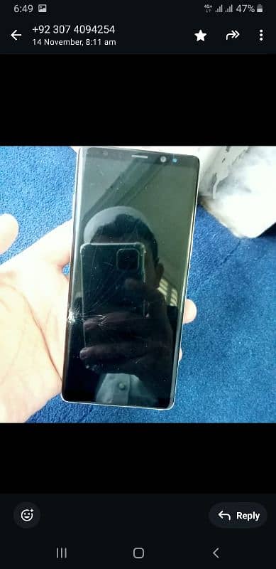 Samsung Note 8 6 64 Ram WhatsApp number 307 4094 254 8