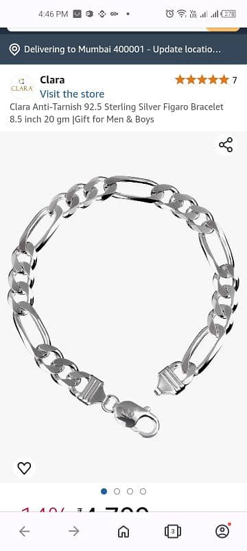 silver bracelet 0