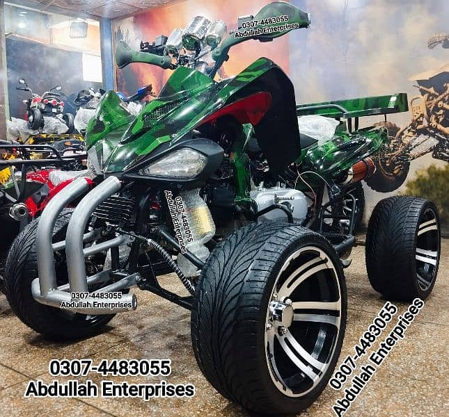 RAPTOR 250cc BRAND NEW ZERO METER Auto 14 no. Size ATV Quad Bike 4 sale 1