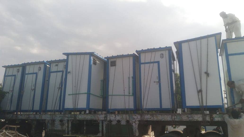 site office container office prefab cabin guard room portable toilets 2