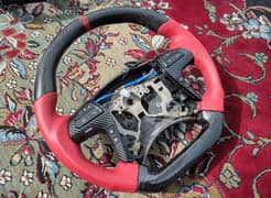 Modify Your Current steering wheel in To Carbon Fiber Overly