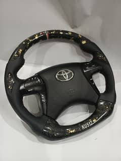 Modify Your Current steering wheel in To Carbon Fiber Overly