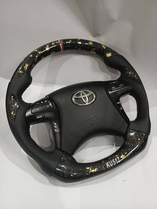 Modify Your Current steering wheel in To Carbon Fiber Overly 0