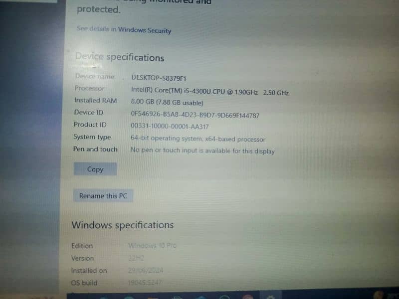 lenovo laptop core i5 4