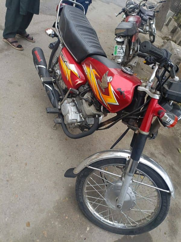 Honda 125 model 2021 good condition 4