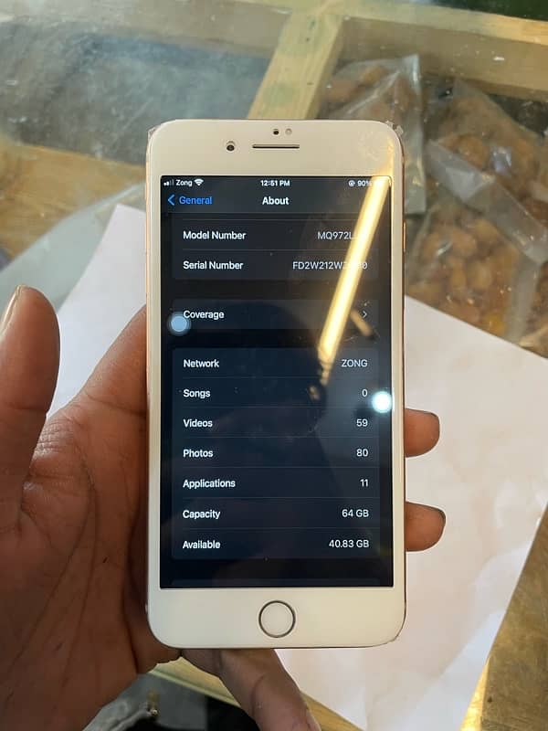 iphone 8 plus pta approved 64 gb all ok 10