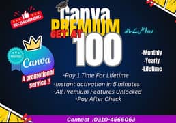 Canva Pro for Lifetime | 100% Real CanvaPro ADMIN PANEL _ lightroom Cc