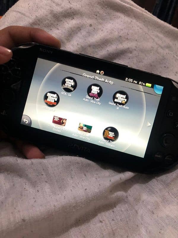 Ps vita 2000 jailbreak with 128 GB SD card for sale 0