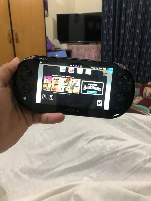 Ps vita 2000 jailbreak with 128 GB SD card for sale 1