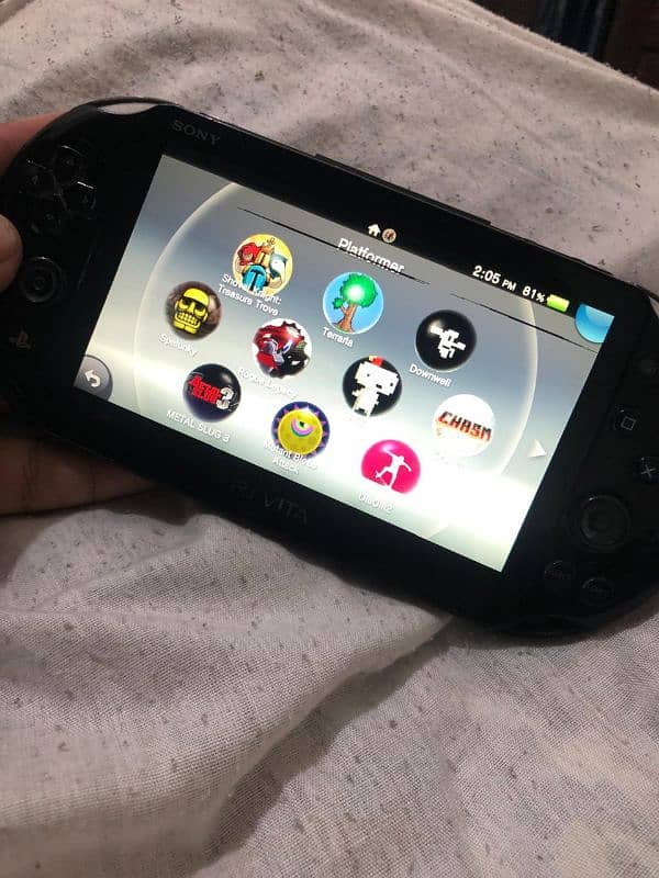 Ps vita 2000 jailbreak with 128 GB SD card for sale 7