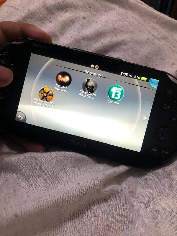 Ps vita 2000 jailbreak with 128 GB SD card for sale 9