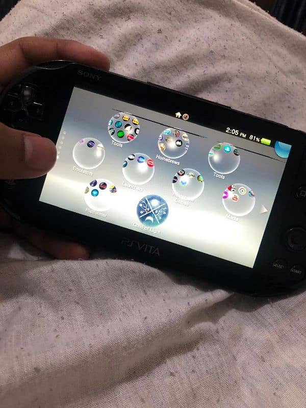 Ps vita 2000 jailbreak with 128 GB SD card for sale 10