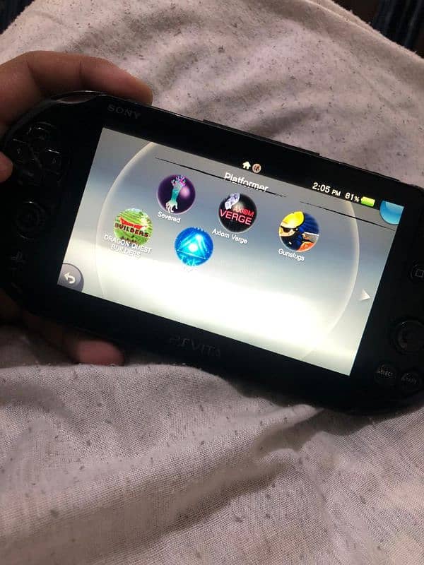 Ps vita 2000 jailbreak with 128 GB SD card for sale 11