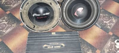 original amp and woofer