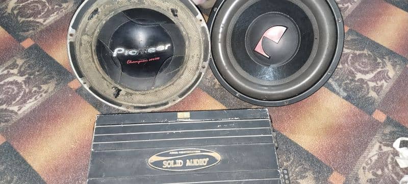 original amp and woofer 0