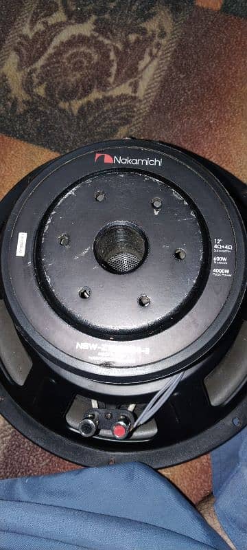 original amp and woofer 4