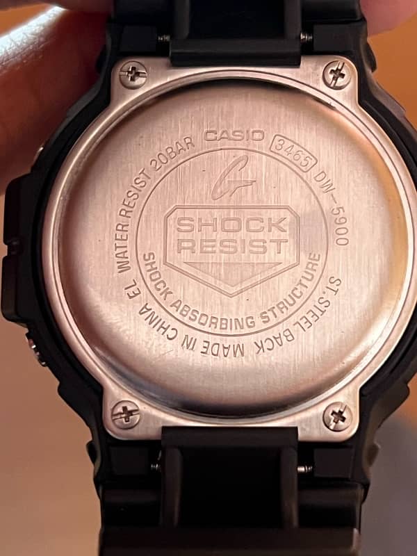 Casio G-Shock DW-5900-1 15