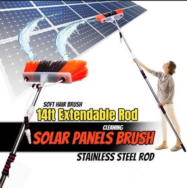 solar plate cleaning brush 0