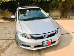 Honda Civic ug 2015 islamabad number for sale