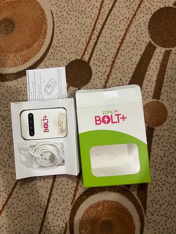 ZONG 4G BOLT+ 0