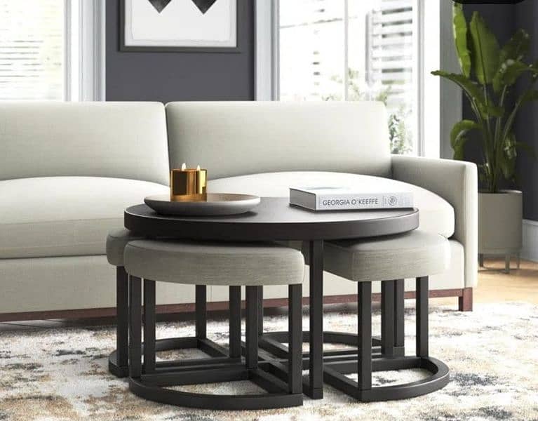 Center table, side table, center table with stools, tables 0