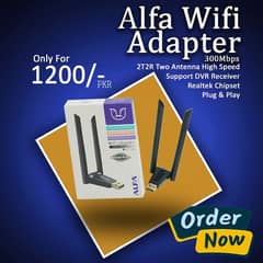 **AlFA WiFi Adapter 300Mbps – High-Speed Wireless Connectivity