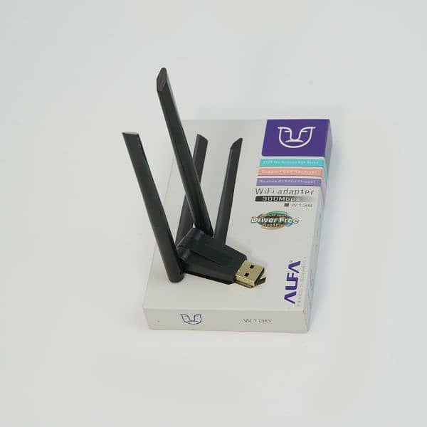 **AlFA WiFi Adapter 300Mbps – High-Speed Wireless Connectivity 1