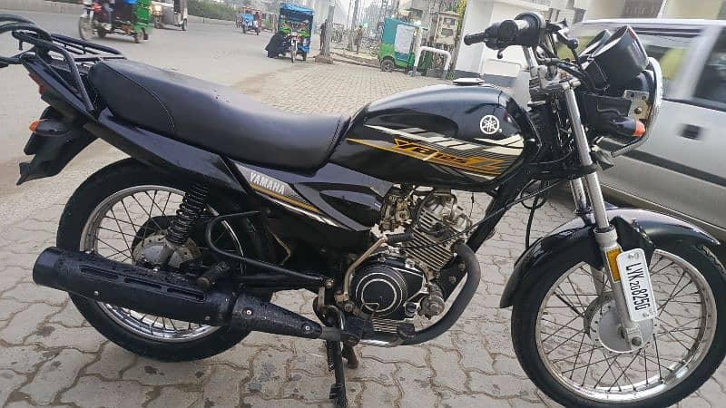 Yamaha YBZ 125cc self start 5 gear sale or exchange 9