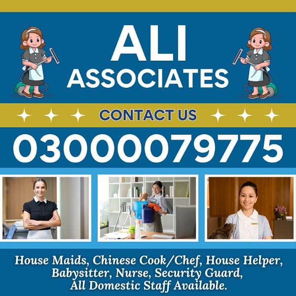 Cook and cleaner agency,Driver,Trusted maid and driver agency, 0