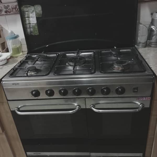 Nasgas 5 burners cooking range (Eco-534) 2