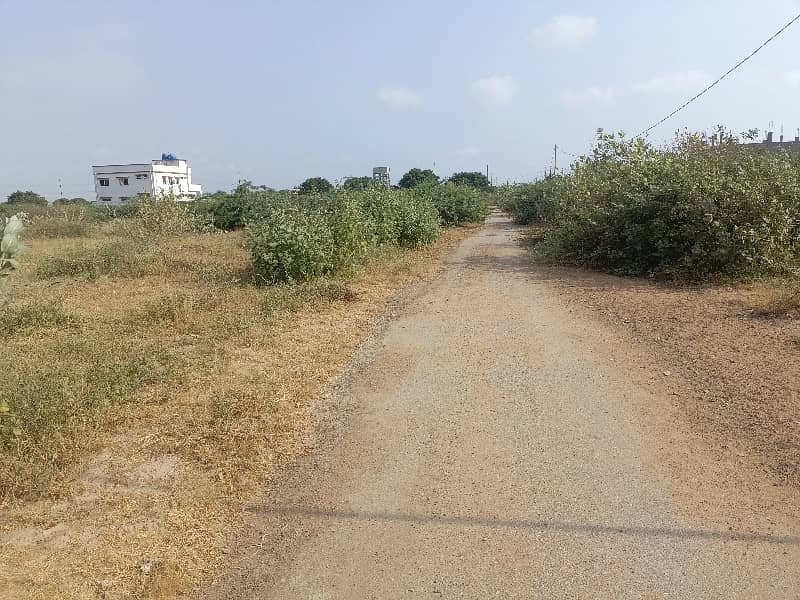 Gulshan-E-Benazir Port Qasim Authority 200 Sq Yard Plot For Sale 0