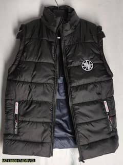 1 PC men,s stitched parachute Quilted sleevless puffer jacketprice2000