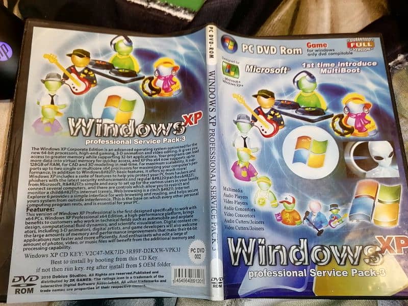 WINDOWS XP WHITE CD SP3 0