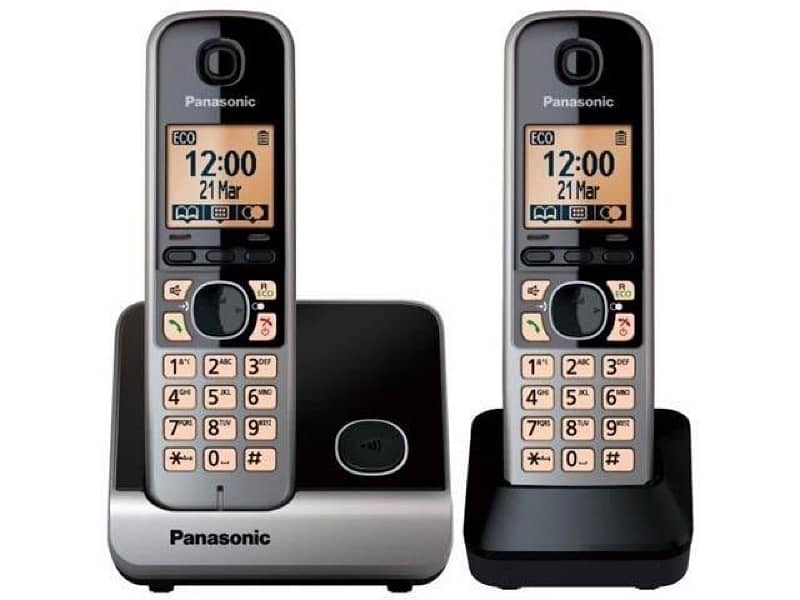 Panasonic 6712 Dual Handset Cordless 0