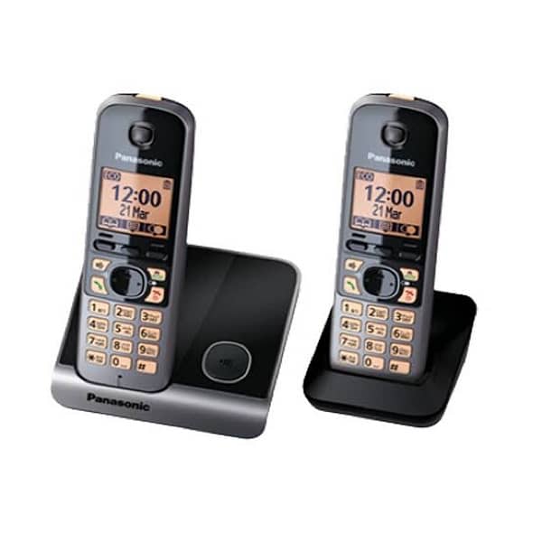 Panasonic 6712 Dual Handset Cordless 1